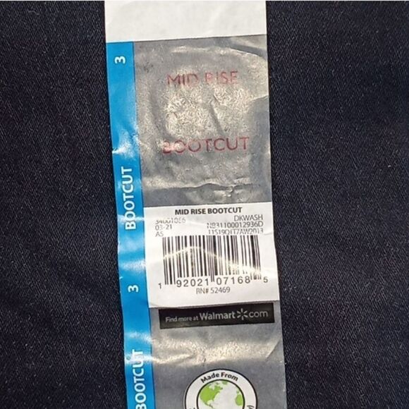 Women's Juniors Bootcut Jeans Denim Pants Size 17 - Picture 8 of 8